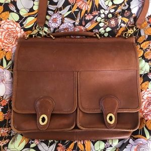 Vintage 1980’s Coach brown shoulder bag